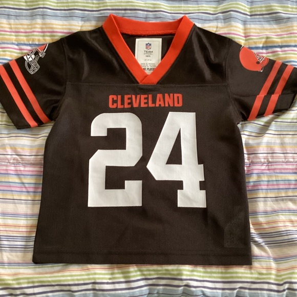 Vintage 2 kids 2T 3T Cleveland Browns Jerseys NWOT NFL - Picture 5 of 7